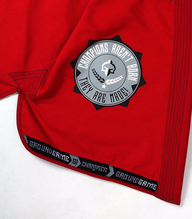 Groundgame Champion 2 BJJ Gi -Red